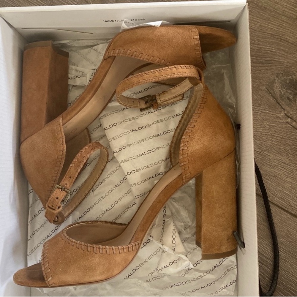 Aldo Brown Heels